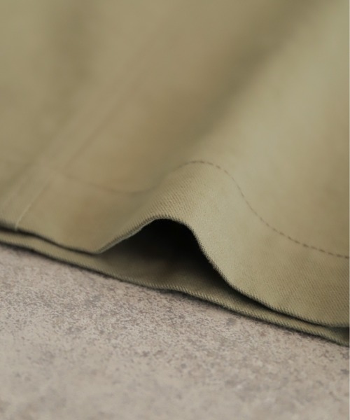 NOMBRE IMPAIR（ノンブルアンペール）の「【予約】コットンリネンツイル　サスペンダーパンツ（サロペット/オーバーオール・レディース・チャコールグレー/カーキ・FREE）」の8枚目の写真