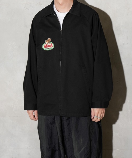 C.E.L.STORE(セルストア)の「MACK TRUCKS / マック トラックス MACK TRUCK JACKET ワークジャケット(ブルゾン・メンズ・パープル/ブラック/チャコールグレー・LARGE/MEDIUM)」の5枚目の写真