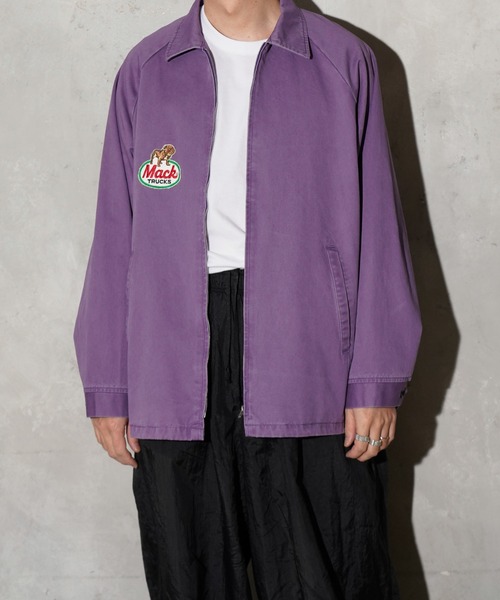 C.E.L.STORE(セルストア)の「MACK TRUCKS / マック トラックス MACK TRUCK JACKET ワークジャケット(ブルゾン・メンズ・パープル/ブラック/チャコールグレー・LARGE/MEDIUM)」の9枚目の写真