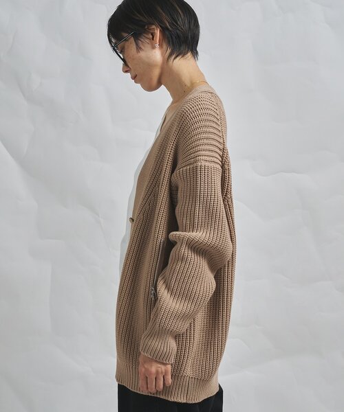 Whim Gazette(ウィムガゼット)の「【GEMINI】片畔カーディガン(カーディガン/ボレロ・レディース・ホワイト系その他/キャメル・FREE)」の19枚目の写真