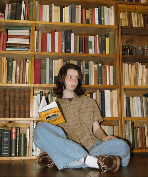 Zooodle(ズードル)の「Tab sleeve check shirt - タブスリーブ半袖チェックシャツ -(シャツ/ブラウス・メンズ・レッド/ブルー・MEDIUM/LARGE)」の16枚目の写真