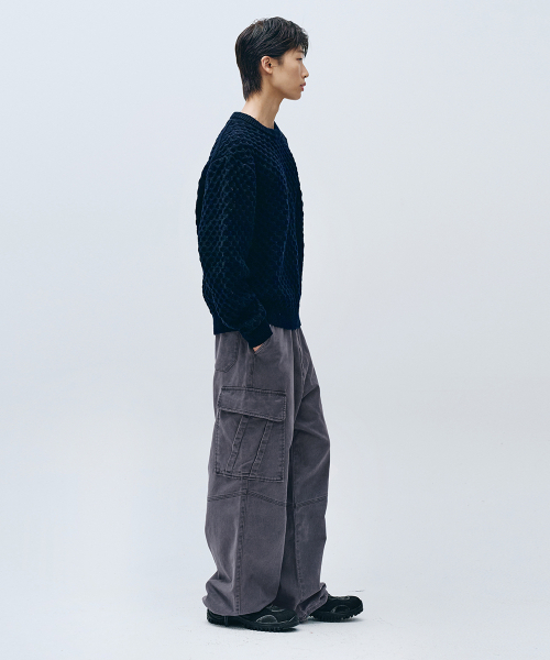 INTEMPOMOOD(インテンポムード)の「ノーティカーゴストリングパンツ_ダークパープル(その他パンツ・メンズ・ダークパープル・MEDIUM/LARGE/X-LARGE)」の13枚目の写真
