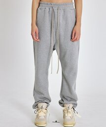 ATTENTIONROW（アテンションロー）の「ソフトエッセンシャルセットアップストリングジョガーロングパンツ(メランジ)（スウェットパンツ）」