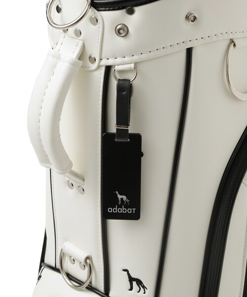 adabat(アダバット)の「【ADABAT NAVY】8.5インチ 刺しゅうキャディーバッグ(ゴルフグッズ・レディース・ホワイト系1・00)」の12枚目の写真
