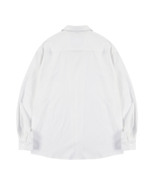PRAIRIE(KR)(プレーリー)の「シルキーオーバーサイズオープンカラーシャツ(ホワイト)(シャツ/ブラウス・メンズ・その他・LARGE/MEDIUM)」の2枚目の写真