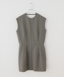 BOWTE（バウト）の「BOWTE/バウト BLUEFACED WORSTED TOP ワンピース 261-01-0004（ワンピース）」