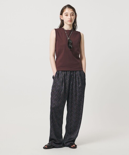 TICCA（ティッカ）の「＜TICCA＞プリント イージーパンツ（その他パンツ・レディース・ブラウン系/ネイビー・FREE）」の8枚目の写真