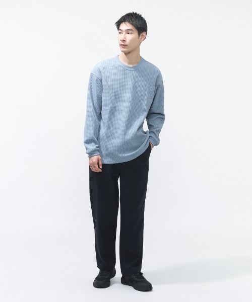 NEW BALANCE（ニューバランス）の「【別注】ニューバランス New Balance チノスタイルストレートパンツ 限定コラボ（チノパンツ・メンズ・ネイビー・S/M/L/LL）」の10枚目の写真