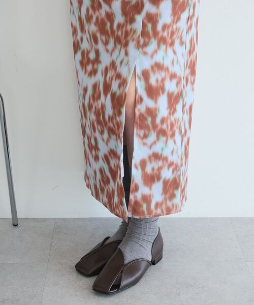 CRAFT STANDARD BOUTIQUE（クラフトスタンダードブティック）の「アシンメトリーカットフラットシューズ（パンプス・レディース・ブラウン/ブラック・L/M）」の18枚目の写真