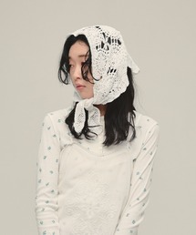 eL（エル）の「【eL】Crochet Babushka/612113（バンダナ/スカーフ）」