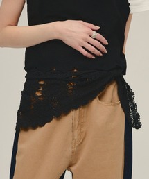 eL（エル）の「【eL】Crochet Babushka/612113（バンダナ/スカーフ）」