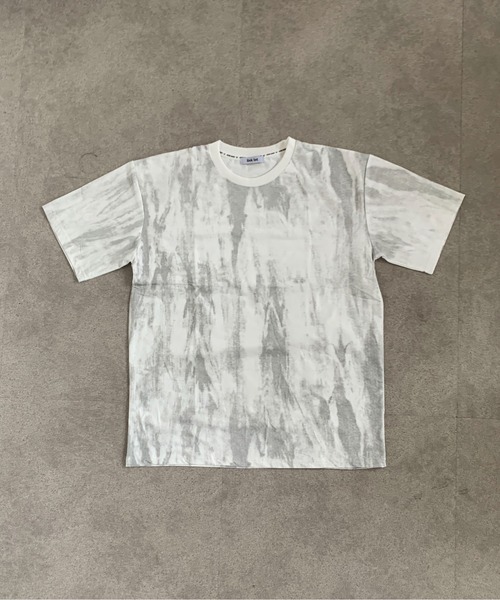 link lot(リンクロット)の「マーブルルーズフィット ニュアンスTシャツ(Tシャツ/カットソー・メンズ・ブラック/ホワイト・L/M)」の12枚目の写真