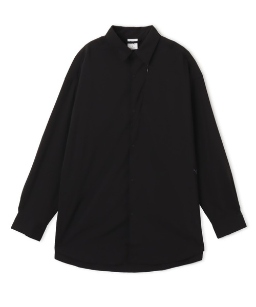 PUMA OVERSIZED LS SHIRT / プーマ ユニセックス オーバーサイズド