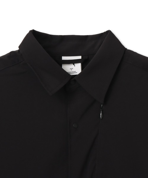 PUMA(プーマ)の「PUMA OVERSIZED LS SHIRT / プーマ ユニセックス オーバーサイズド ロングスリーブ シャツ(シャツ/ブラウス・メンズ・グリーン/ブラック/ベージュ・L/M/S/XL)」の4枚目の写真
