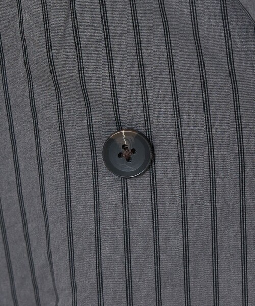 NOMINE（ノミネ）の「ハーフスリーブダブルジャケット（テーラードジャケット・レディース・チャコールグレー・フリー）」の16枚目の写真