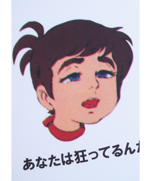 MEDICOM TOY(メディコムトイ)の「MLE × チャージマン研! 狂ってるんだ! Tシャツ(フィギュア・メンズ・ホワイト・X-LARGE/LARGE/MEDIUM/SMALL)」の2枚目の写真