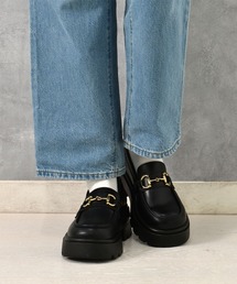 【ZOZO限定】ビット厚底ローファー