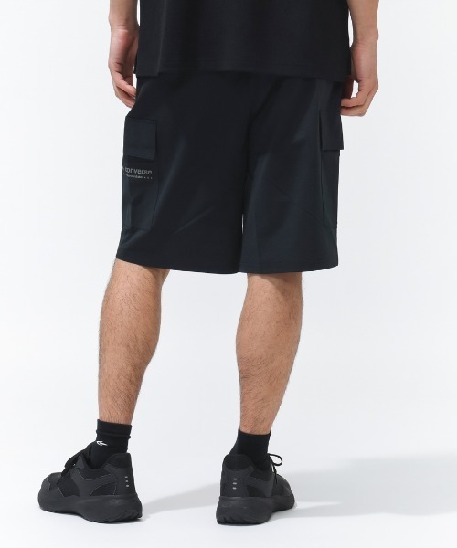 CONVERSE（コンバース）の「コンバース  STRETCH CARGO SHORTS M ストレッチカーゴショーツ（カーゴパンツ・メンズ・カーキ/ブラック・M/L/LL）」の5枚目の写真