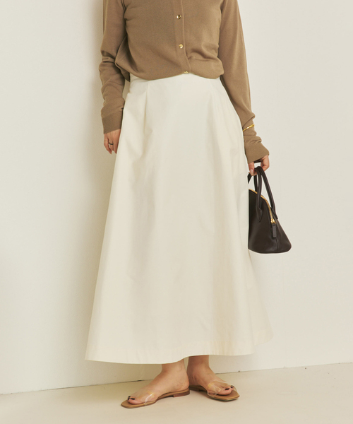 plage（プラージュ）の「cotton/ny minimal スカート（スカート・レディース・ネイビー/ホワイト・38/36/34）」の17枚目の写真