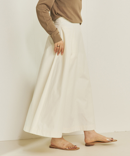 plage（プラージュ）の「cotton/ny minimal スカート（スカート・レディース・ネイビー/ホワイト・38/36/34）」の18枚目の写真
