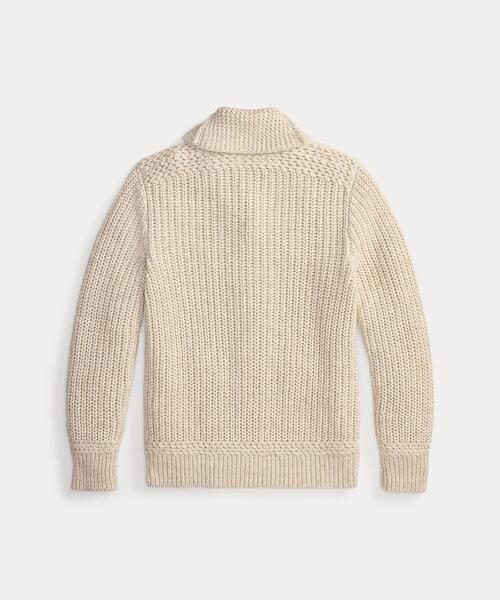 RRL(ダブル アール エル)の「コットンリネン ショールカラー カーディガン(カーディガン/ボレロ・メンズ・ナチュラル・XXL/XS/XL/S/M/L)」の7枚目の写真
