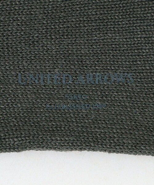 UNITED ARROWS(ユナイテッドアローズ)の「リブ ソックス(ソックス/靴下・メンズ・ダークグリーン/ベージュ/オレンジ/ブラック・FREE)」の13枚目の写真