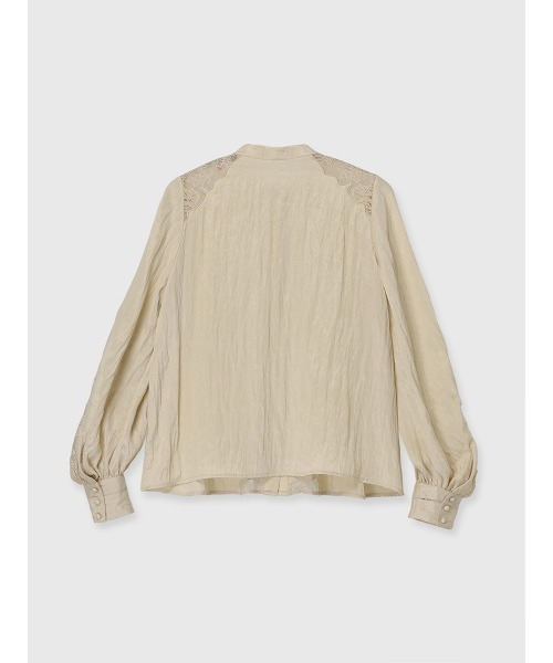 anuans（アニュアンス）の「レースフレームボリュームブラウス（シャツ/ブラウス・レディース・ベージュ/ブラック/アイボリー・FREE）」の20枚目の写真