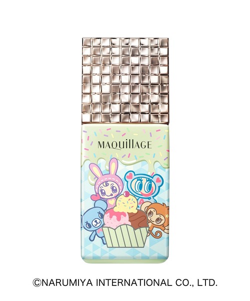 MAQuillAGE（マキアージュ）の「マキアージュ　ドラマティックスキンセンサーベース　ＮＥＯ　クール　「ナルミヤキャラクターズ」コラボデザイン【数量限定】（化粧下地・レディース・ヌーディーベージュ　自然になじんで明るい素肌感/ラベンダー　ワントーン明るく透明感アップ/ミント　気になる赤みを均一にカバー・ﾌﾘ-）」の12枚目の写真