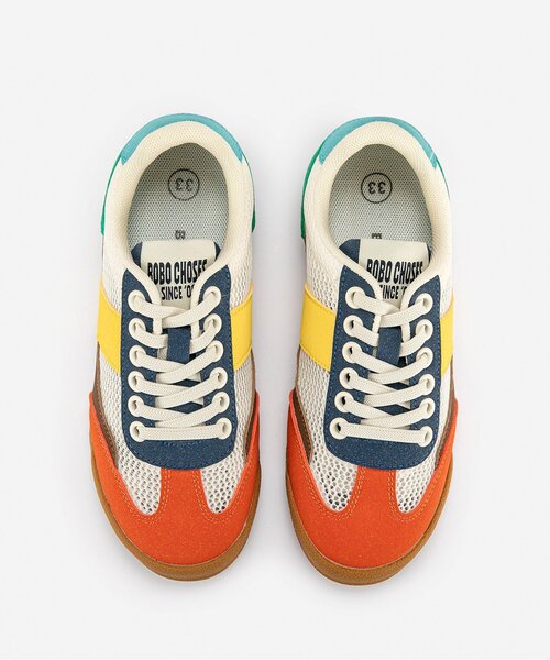 BOBO CHOSES(ボボショーズ)の「Color block sneakers【キッズ】(スニーカー・キッズ・マルチ・20/19/18/17)」の4枚目の写真