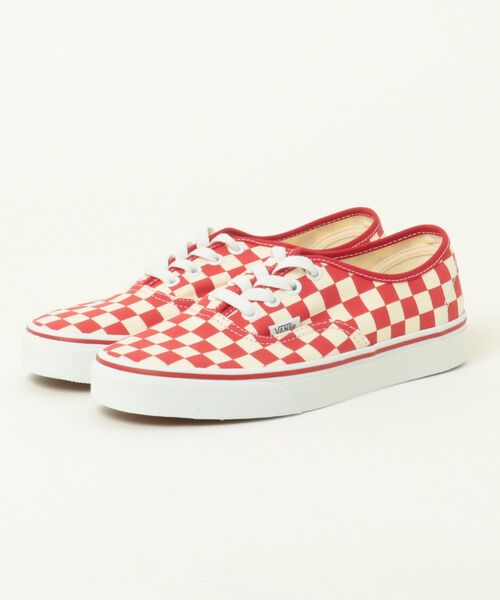VANS ヴァンズ AUTHENTIC オーセンティック VN000EGAR30 PRIMA CHK RD