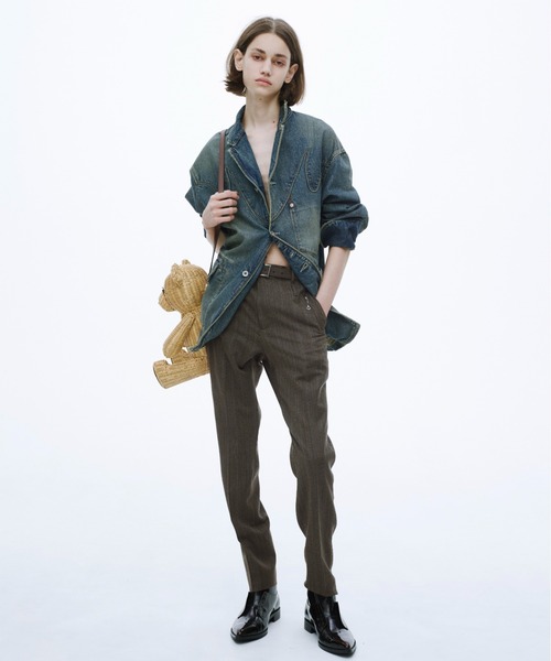 DAIRIKU(ダイリク)の「"Freedom Stitch"Vintage Wash Denim Western Jacket(デニムジャケット・メンズ・インディゴブルー・M)」の2枚目の写真