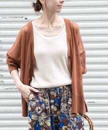ITEMS URBANRESEARCH | シアーVネックニットカーデ(カーディガン/ボレロ)