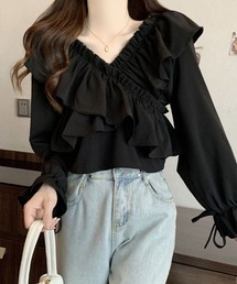 BACKYARD FAMILY（バックヤードファミリー）の「ブラウス オフショルフリル（シャツ/ブラウス）」