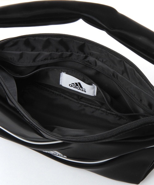 adidas(アディダス)の「【HEREIAM】adidas(アディダス)/SMALL BAG(ハンドバッグ・レディース・ライトブルー/ブラック/ブラック系・FREE)」の4枚目の写真