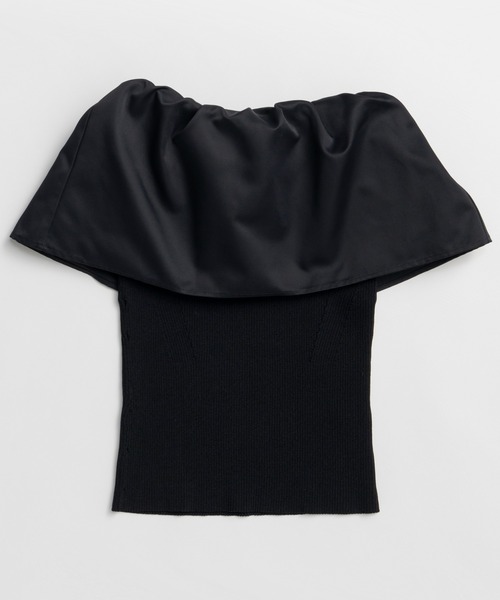 PRANK PROJECT（プランクプロジェクト）の「【2026Summer Pre-Order】マルチベアトップ / Multi Bare Top（チューブトップ・レディース・ホワイト/グレー/ブラック・FREE）」の13枚目の写真