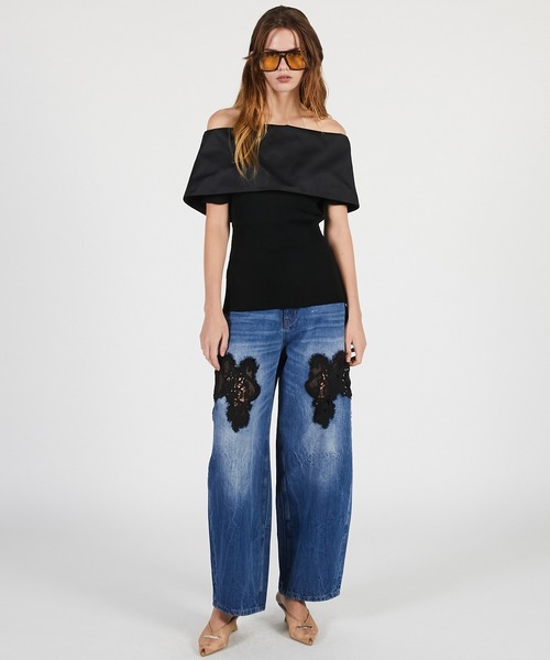 PRANK PROJECT（プランクプロジェクト）の「【2026Summer Pre-Order】マルチベアトップ / Multi Bare Top（チューブトップ・レディース・ホワイト/グレー/ブラック・FREE）」の4枚目の写真