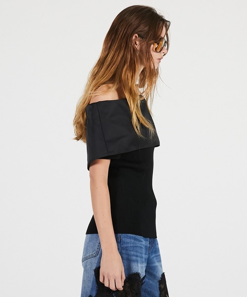 PRANK PROJECT（プランクプロジェクト）の「【2026Summer Pre-Order】マルチベアトップ / Multi Bare Top（チューブトップ・レディース・ホワイト/グレー/ブラック・FREE）」の7枚目の写真