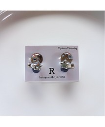 【R】923e バブル×星イヤリング(MA)