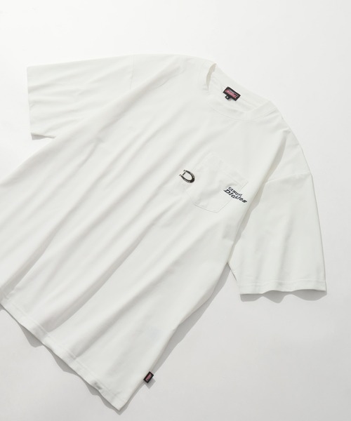 Dickies(ディッキーズ)の「【GENUINE DICKIES/ジェニュインディッキーズ】ポケットまたぎ刺繍吸水速乾・UV対策Tシャツ(Tシャツ/カットソー・メンズ・ホワイト系2/ブラック系1/ホワイト系3/ブラック系2/ホワイト系1/スミクロ・M/L/XL)」の16枚目の写真