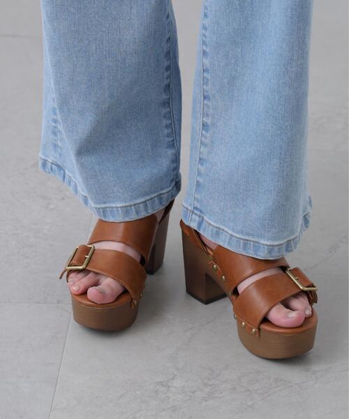 FREE'S MART(フリーズマート)の「スタッズサンダル(サンダル・レディース・ブラウン/ブラック/グレー・LARGE/MEDIUM)」の15枚目の写真