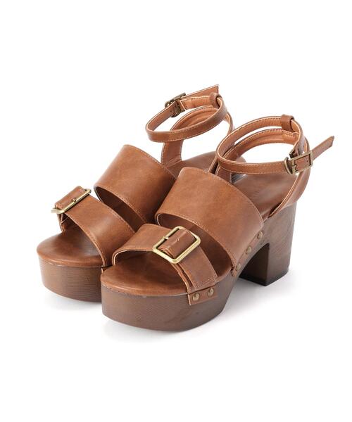 FREE'S MART(フリーズマート)の「スタッズサンダル(サンダル・レディース・ブラウン/ブラック/グレー・LARGE/MEDIUM)」の16枚目の写真