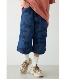 RODEO CROWNS WIDE BOWL | カモフラデニムバミューダパンツ(デニムパンツ)