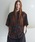 MAISON SPECIAL�i���]���X�y�V�����j�́u�sUNISEX�tAll-over Cut Jacquard Pattern Prime-Over Short Sleeve Shirt/�����J�b�g�W���K�[�h�v���C���I�[�o�[�V���[�g�X���[�u�V���c�yMAISON SPECIAL/���]���X�y�V�����z���Z�b�g�A�b�v�Ή����i�V���c/�u���E�X�j�v�b�T�b�N�X�u���[
