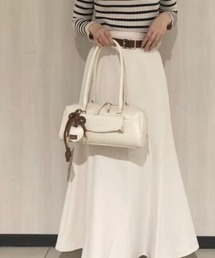 Samantha Thavasa | 角金具ワイドボストンバッグ(ハンドバッグ)