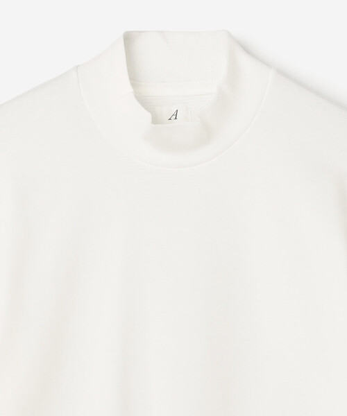 ANATOMICA(アナトミカ)の「ANATOMICA | モックネック Tシャツ WOMEN(Tシャツ/カットソー・レディース・ホワイト/ブラック・XS)」の11枚目の写真