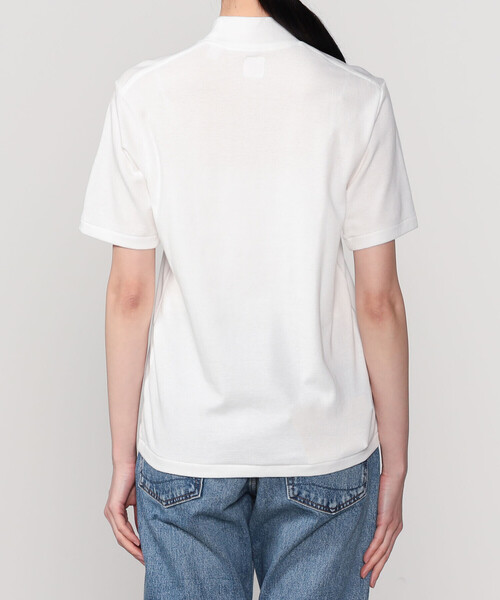 ANATOMICA(アナトミカ)の「ANATOMICA | モックネック Tシャツ WOMEN(Tシャツ/カットソー・レディース・ホワイト/ブラック・XS)」の8枚目の写真