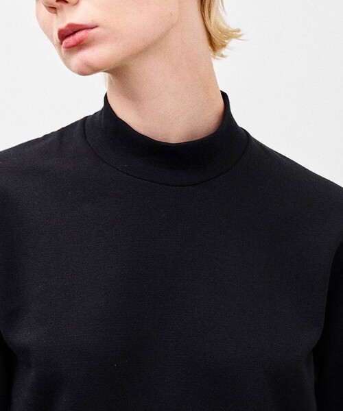 ANATOMICA(アナトミカ)の「ANATOMICA | モックネック Tシャツ WOMEN(Tシャツ/カットソー・レディース・ホワイト/ブラック・XS)」の6枚目の写真