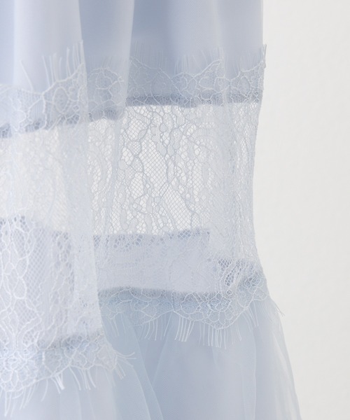 one after another NICE CLAUP(ワンアフターアナザーナイスクラップ)の「【Tulle Collection】チュールロングスカート(スカート・レディース・アイボリー/ブラック/サックスブルー・FREE)」の10枚目の写真