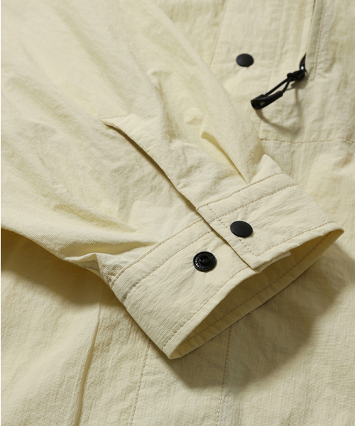 MOIF（モイフ）の「[SS26] BOYHOOD OVERSHIRT / BUTTER（ナイロンジャケット・メンズ・その他・1(S)/2(M)/3(L)）」の9枚目の写真