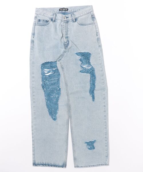 Little sunny bite(リトルサニーバイト)の「【Little sunny bite】denim pants(デニムパンツ・レディース・ブルー/インディゴブルー・SMALL/MEDIUM)」の3枚目の写真